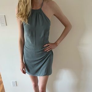 Abercrombie Slinky Halter Mini Dress Size XS